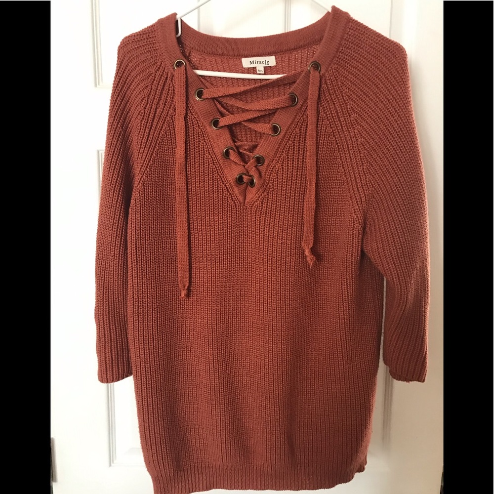 Brown boutique sweater